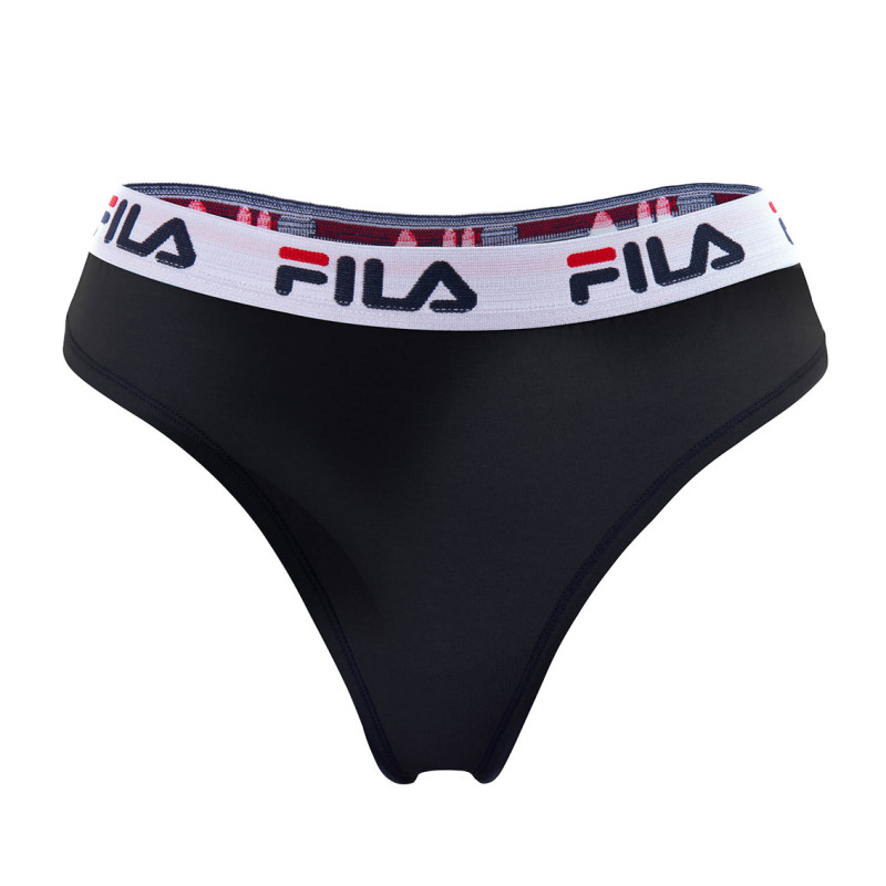 String coton femme FU6061 Noir String coton femme FU6061 Noir