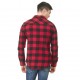 Chemise Homme Von Dutch Dayton Carreaux Rouge