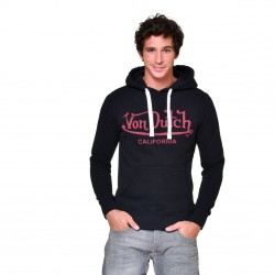 Sweat Homme Von Dutch Wilson Logo Rouge et Noir