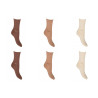 Lot de 6 Paires de tennis femme Urban Natural F6411