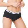 Shorty femme coton FU6044 Noir