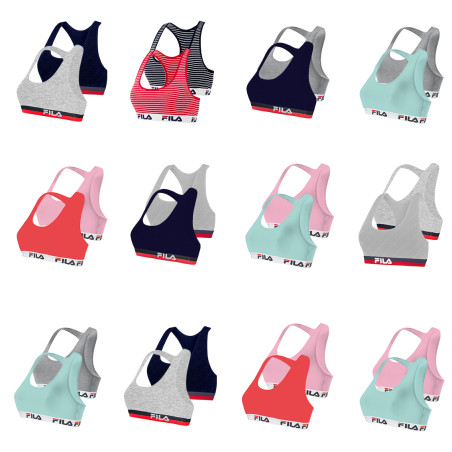 Pack Surprise de 2 Brassières coton femme