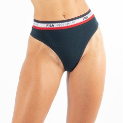 Lot de 3 Strings brésilien femme coton Uni FU6178