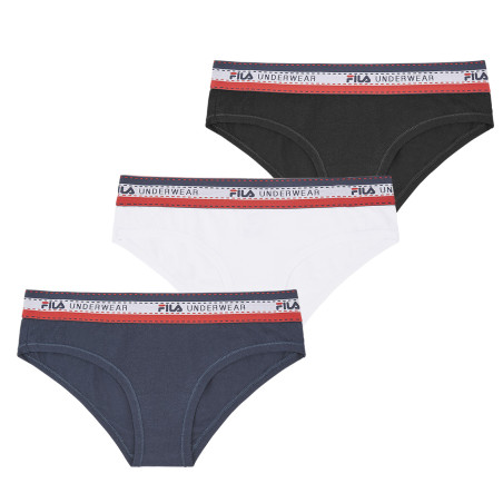 Lot de 3 Culottes femme coton Uni FU6177