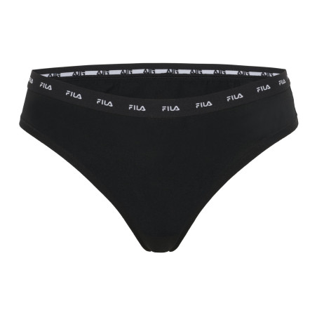 Lot de 3 strings femme uni