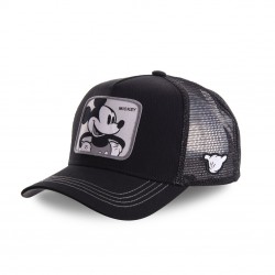 Casquette filet Capslab Disney Mickey Noir