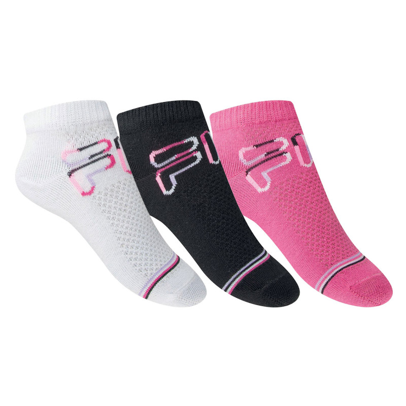 Lot de 3 Paires de Chaussettes Quarter Fille F8245 Lot de 3 Paires de Chaussettes Quarter Fille F8245