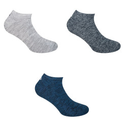 Lot de 3 Paires de Chaussettes Socquettes homme assorties