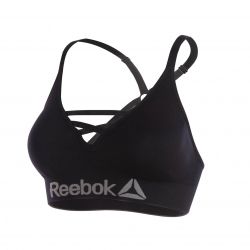 Brassière femme en coton Reebok 9346 Noir