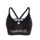 Brassière femme en coton Reebok 9346 Noir