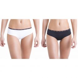 Boxers Femme Blanc et Noir