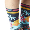 Lot de 4 Paires de Chaussettes de ville homme Fantaisie Tropic