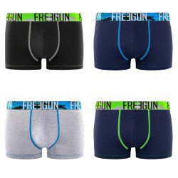 Lot de 4 boxers homme en coton