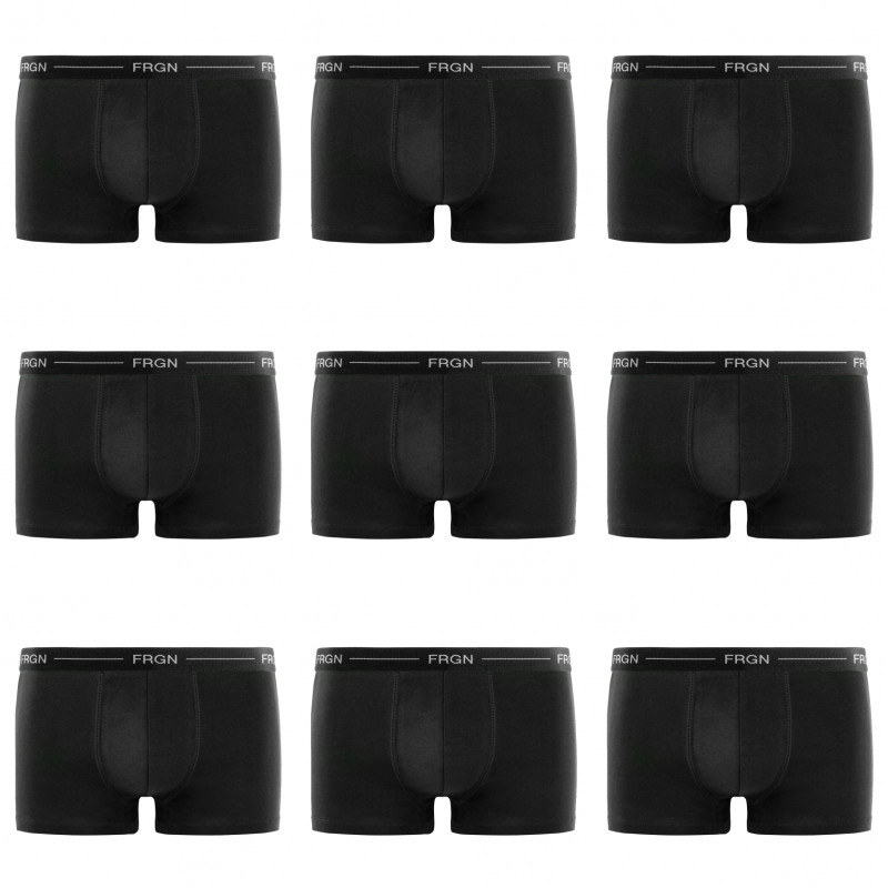 Lot de 9 boxers homme en coton FRGN
