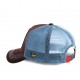 Casquette Capslab Trucker Looney Tunes Titi VS Gros Minet Marron