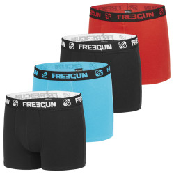Lot de 4 Boxers coton homme Uni