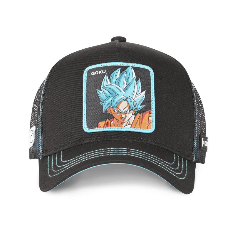 Casquette trucker avec filet Dragon Ball Super Black Goku
