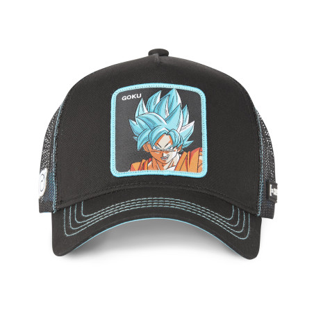 Casquette trucker avec filet Dragon Ball Super Black Goku