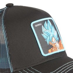 Casquette trucker avec filet Dragon Ball Super Black Goku