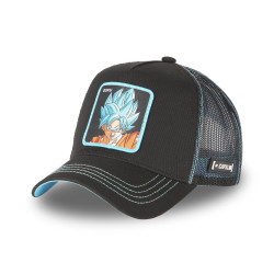 Casquette trucker avec filet Dragon Ball Super Black Goku