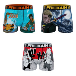 Lot de 3 boxers homme Manga Style Hero