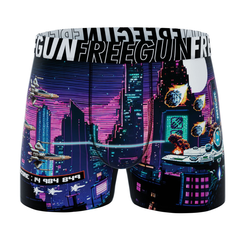Lot de 3 boxers homme Garantie 2 ans Cyber Lot de 3 boxers homme Garantie 2 ans Cyber