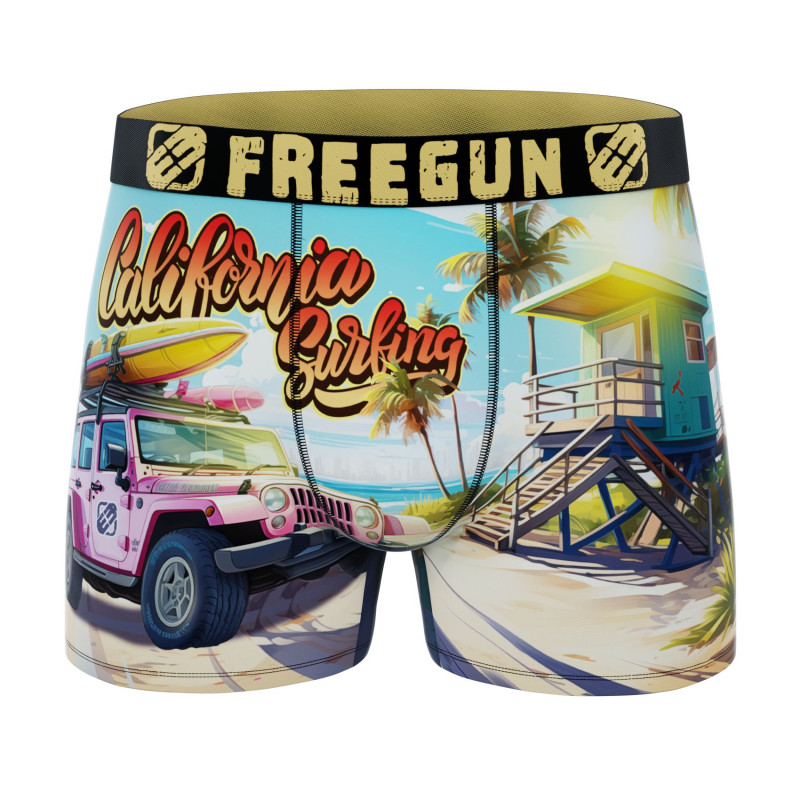 Lot de 3 boxers homme Garantie 2 ans Summer Land Lot de 3 boxers homme Garantie 2 ans Summer Land