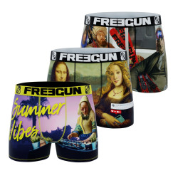 Lot de 3 boxers homme Art Attack
