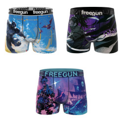 Lot de 3 boxers homme Garantie 2 ans Heroes