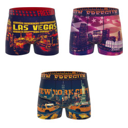 Lot de 3 boxers homme Garantie 2 ans This is America