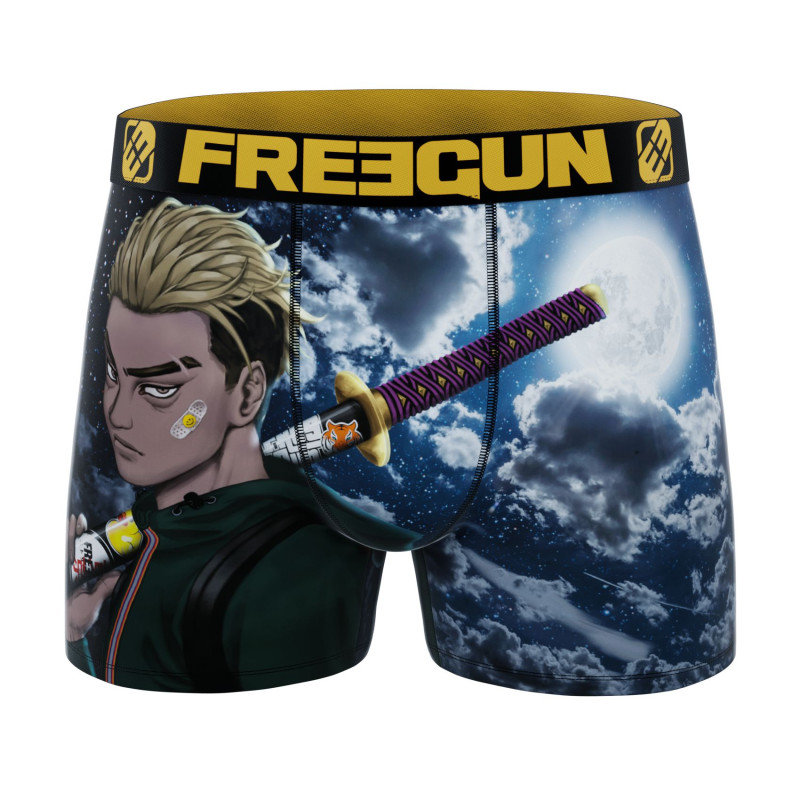 Lot de 4 boxers homme Manga Style Hero Lot de 4 boxers homme Manga Style Hero