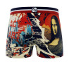 Lot de 4 boxers homme Pop Art Style Garantie 2 ans Lot de 4 boxers homme Pop Art Style Garantie 2 ans