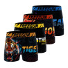 Lot de 4 boxers homme Wild Animals Garantie 2 ans
