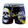 Lot de 4 boxers homme Glitchy Pop Garantie 2 ans