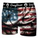 Lot De 4 boxers Homme En Microfibre, Crazy Boxer