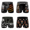 Lot de 4 boxers homme Rock Da Summer Garantie 2 ans