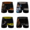 Lot de 4 boxers homme Garantie 2 ans Wild Life