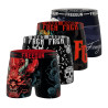 Lot de 4 boxers homme Garantie 2 ans Heavy Rock Lot de 4 boxers homme Garantie 2 ans Heavy Rock