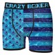 Boxer  Homme En Microfibre, Crazy Boxer