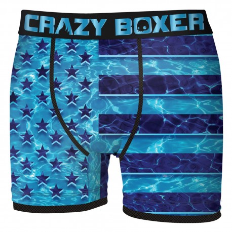 Boxer  Homme En Microfibre, Crazy Boxer