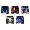 Lot de 5 boxers homme Garantie 2 ans Manga Animals Lot de 5 boxers homme Garantie 2 ans Manga Animals