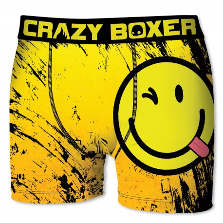 Boxer  Homme En Microfibre, Crazy Boxer