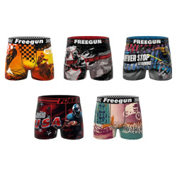 Lot de 5 boxers homme Summer Sport Garantie 2 ans