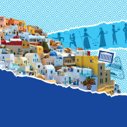 Lot de 4 boxers homme en polyester recyclé Landscape