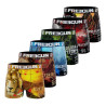 Lot de 6 Boxers homme en polyester recyclé Animal Savage Lot de 6 Boxers homme en polyester recyclé Animal Savage