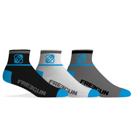 Lot de 3 Paires de Chaussettes Socquettes homme colorée