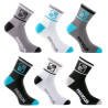 Lot de 6 Paires de Chaussettes Socquettes homme assorties