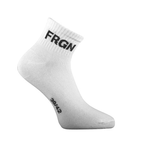 Lot de 6 paires de chaussettes quarter homme Freegun blanc
