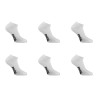 Lot de 6 paires de chaussettes tiges courtes homme Freegun blanc