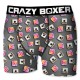 Lot de 4 boxers CRAZY BOXER